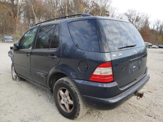 Photo 3 from auction – 2000 MERCEDES-BENZ ML 320 with VIN 4JGAB54E2YA158181
