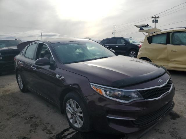 KIA OPTIMA LX 2016 with VIN 5XXGT4L37GG077170 - Photo from auction