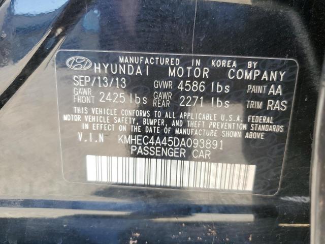 Photo 10 from auction – 2013 HYUNDAI SONATA HYB with VIN KMHEC4A45DA093891