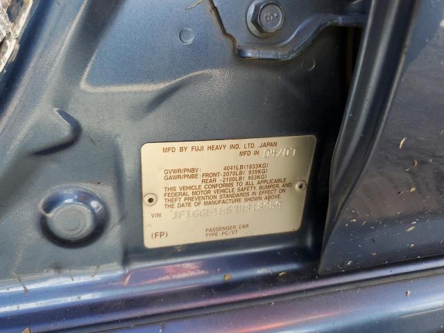 Photo 10 from auction – 2007 SUBARU IMPREZA 2. with VIN JF1GG61657H818969