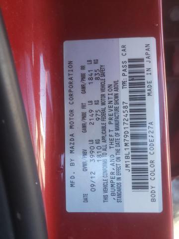 Photo 10 from auction – 2013 MAZDA 3 I with VIN JM1BL1M79D1724587