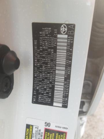 Photo 10 from auction – 2016 TOYOTA COROLLA L with VIN 5YFBURHE0GP562000
