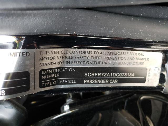 Photo 10 from auction – 2013 BENTLEY CONTINENTA with VIN SCBFR7ZA1DC078184
