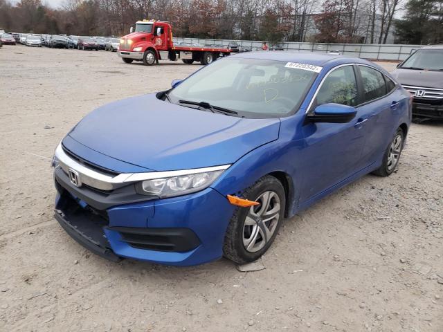 Photo 2 from auction – 2017 HONDA CIVIC LX with VIN 19XFC2F54HE224892