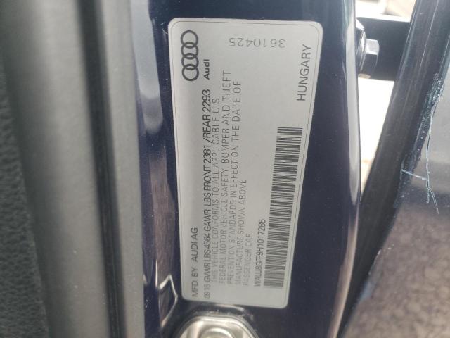 Photo 10 from auction – 2017 AUDI A3 PREMIUM with VIN WAUJ8GFF9H1017285