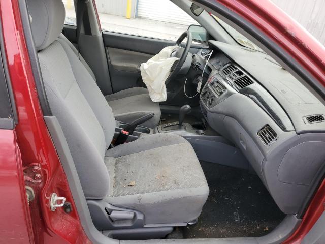 Photo 5 from auction – 2006 MITSUBISHI LANCER ES with VIN JA3AJ26E76U039975