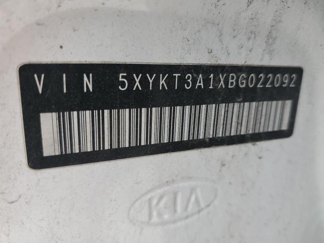 Photo 10 from auction – 2011 KIA SORENTO BA with VIN 5XYKT3A1XBG022092