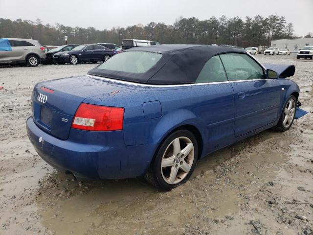 Photo 4 from auction – 2003 AUDI A4 3.0 CAB with VIN WAUAT48H33K016356