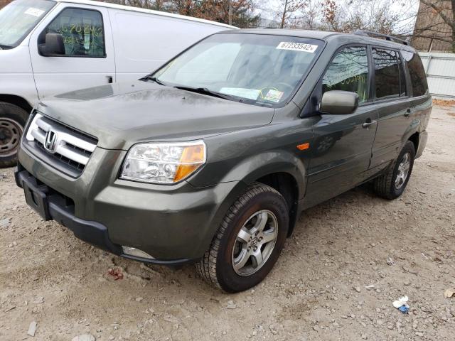 Photo 2 from auction – 2006 HONDA PILOT EX with VIN 2HKYF18776H506302