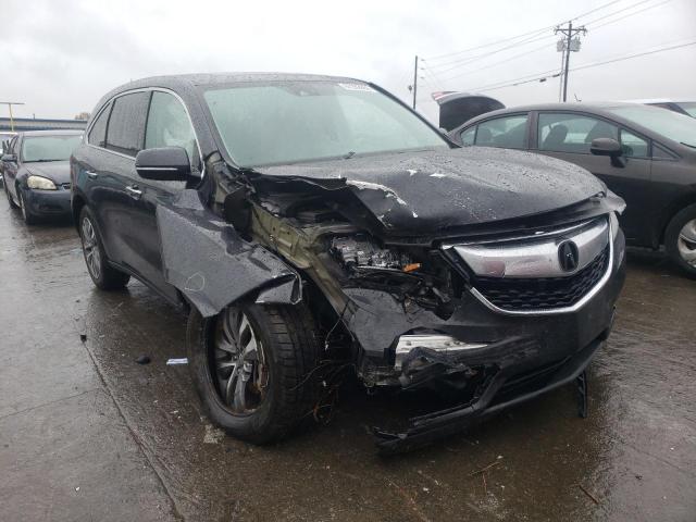 ACURA MDX TECHNO 2015 with VIN 5FRYD4H48FB027381 - Photo from auction