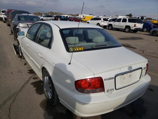 Photo 3 from auction – 2005 HYUNDAI SONATA GL with VIN KMHWF25H45A158048