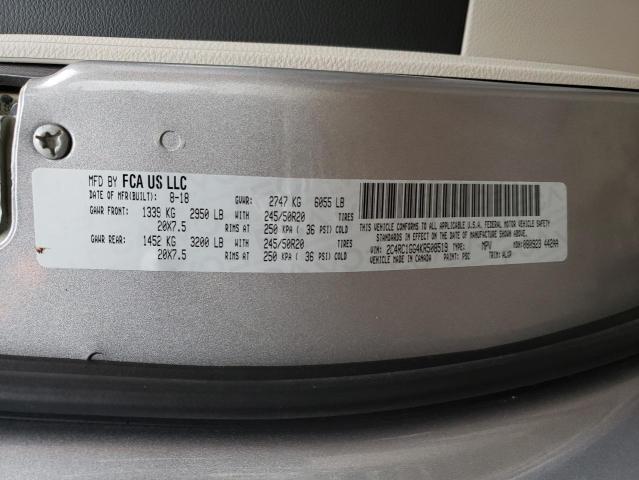 Photo 10 from auction – 2019 CHRYSLER PACIFICA L with VIN 2C4RC1GG4KR508519