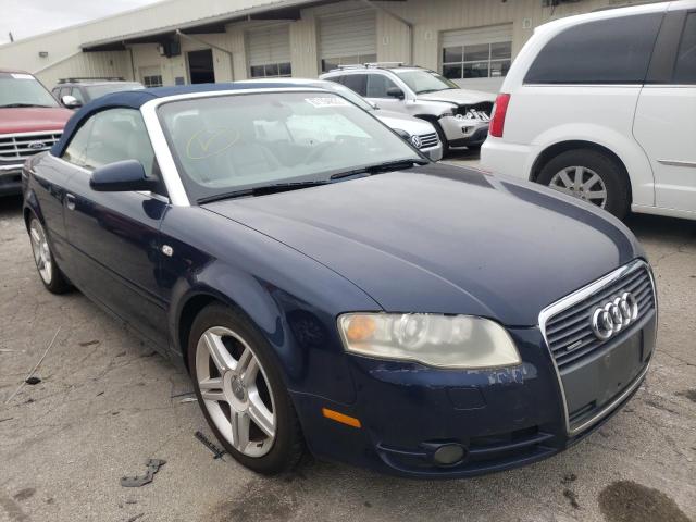 AUDI A4 2007 with VIN WAUDF48H47K026050 - Photo from auction
