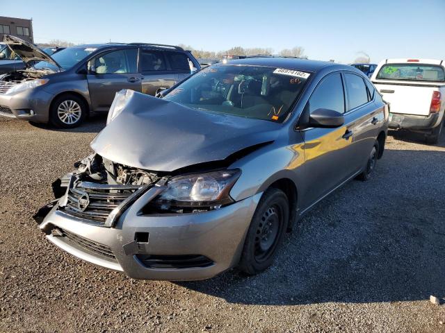 Photo 2 from auction – 2015 NISSAN SENTRA S with VIN 3N1AB7AP9FL682362