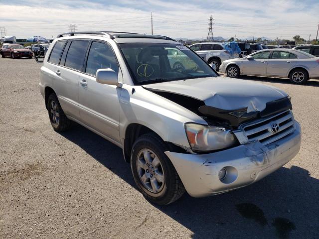 TOYOTA HIGHLANDER 2005 with VIN JTEEP21AX50092581 - Photo from auction