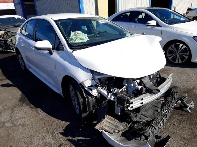 TOYOTA COROLLA LE 2022 with VIN 5YFEPMAE7NP287157 - Photo from auction