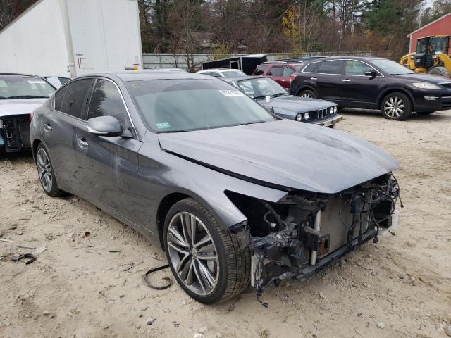 INFINITI Q50 BASE 2015 with VIN JN1BV7AR8FM399941 - Photo from auction