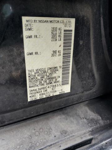 Photo 10 from auction – 2015 NISSAN ALTIMA 2.5 with VIN 1N4AL3AP8FC479855