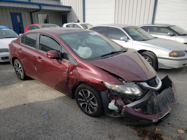 HONDA CIVIC EX 2013 with VIN 2HGFB2F82DH531135 - Photo from auction