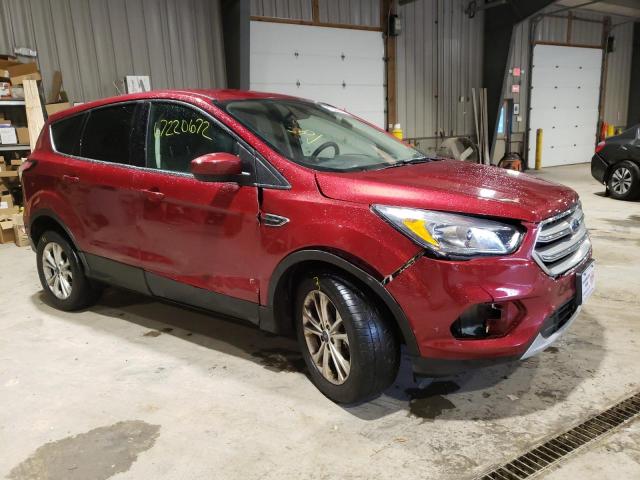 FORD ESCAPE SE 2017 with VIN 1FMCU9GD3HUC62223 - Photo from auction