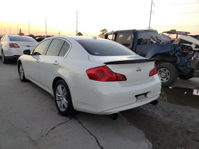 Photo 3 from auction – 2012 INFINITI G25 with VIN JN1DV6AR5CM860561