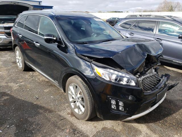KIA SORENTO SX 2018 with VIN 5XYPKDA59JG394944 - Photo from auction
