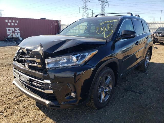 Photo 2 from auction – 2019 TOYOTA HIGHLANDER with VIN 5TDDGRFHXKS068224