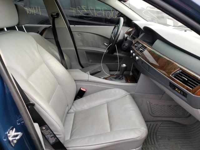 Photo 5 from auction – 2007 BMW 525 I with VIN WBANE53597CW61091