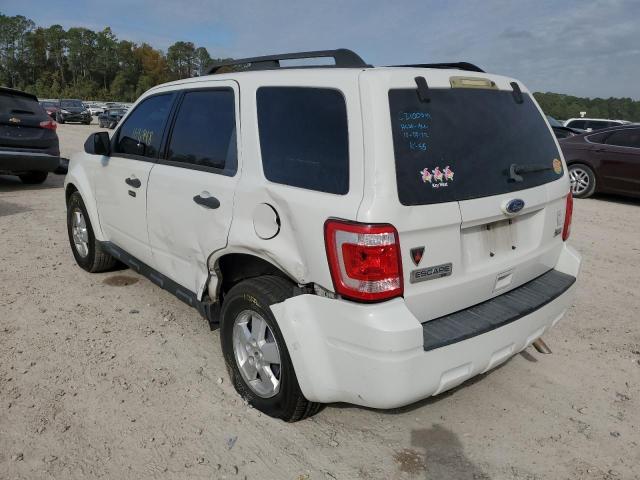 Photo 3 from auction – 2010 FORD ESCAPE XLT with VIN 1FMCU0DG9AKC42683