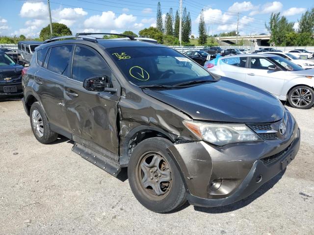 TOYOTA RAV4 LE 2014 with VIN JTMBFREV7ED074371 - Photo from auction