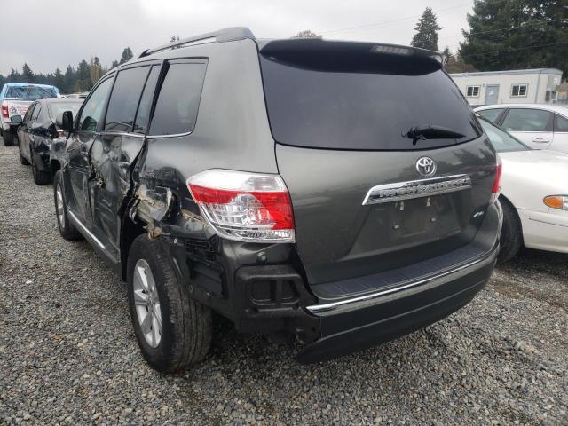 Photo 3 from auction – 2012 TOYOTA HIGHLANDER with VIN 5TDBK3EH4CS098759