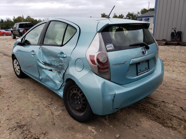 Photo 3 from auction – 2013 TOYOTA PRIUS C with VIN JTDKDTB38D1038405