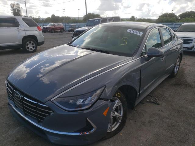 Photo 2 from auction – 2021 HYUNDAI SONATA SE with VIN 5NPEG4JAXMH100616