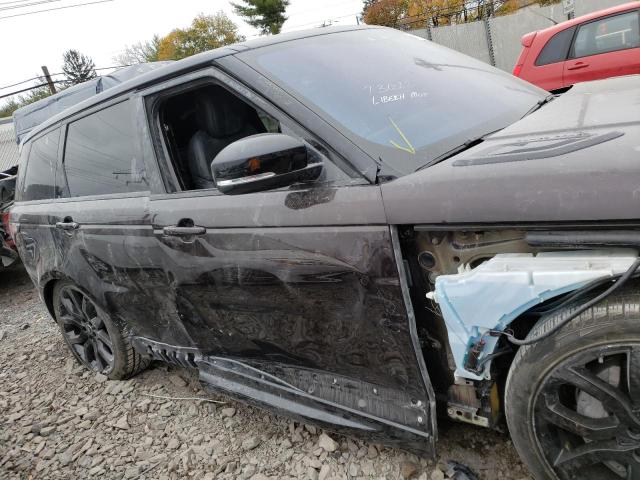 Photo 9 from auction – 2021 LAND ROVER RANGE ROVE with VIN SALWR2SU7MA763606