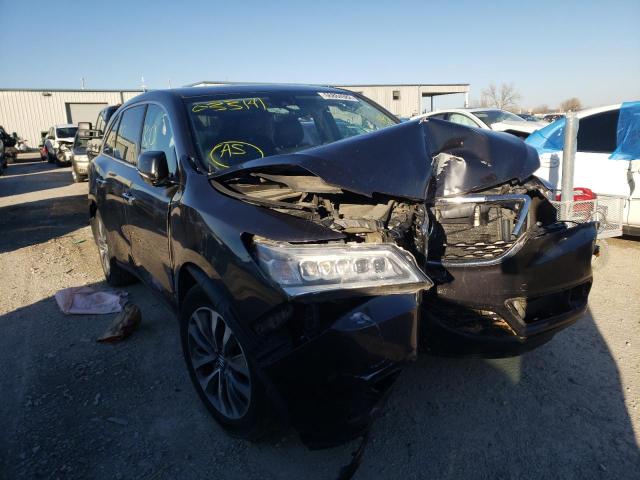 ACURA MDX TECHNO 2014 with VIN 5FRYD4H67EB033141 - Photo from auction