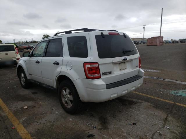 Photo 3 from auction – 2008 FORD ESCAPE XLT with VIN 1FMCU931X8KE59445