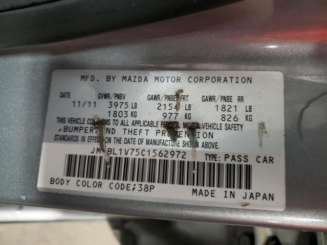 Photo 10 from auction – 2012 MAZDA 3 I with VIN JM1BL1V75C1562972