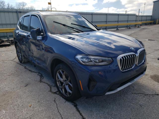 Photo 1 from auction – 2022 BMW X3 XDRIVE3 with VIN WBX57DP03NN145318