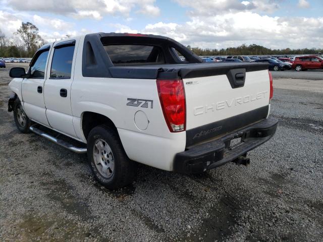 Photo 3 from auction – 2004 CHEVROLET AVALANCHE with VIN 3GNEK12T24G292563