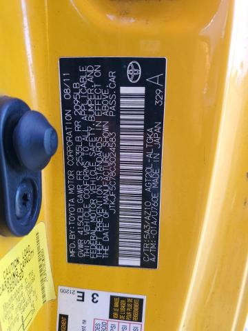 Photo 10 from auction – 2012 TOYOTA SCION TC with VIN JTKJF5C78C3024583