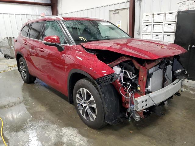 Photo 1 from auction – 2022 TOYOTA HIGHLANDER with VIN 5TDGZRBH6NS224258
