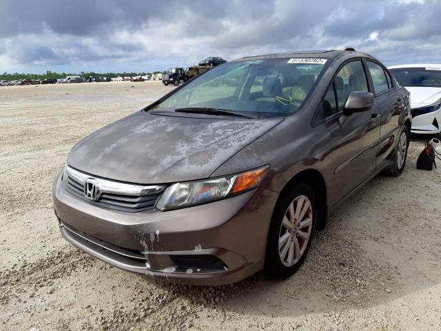 Photo 2 from auction – 2012 HONDA CIVIC EX with VIN 2HGFB2F87CH551959