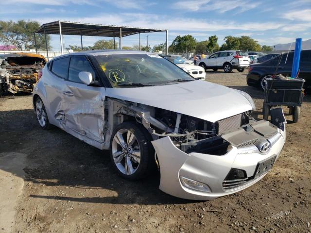 HYUNDAI VELOSTER 2017 with VIN KMHTC6AD9HU316277 - Photo from auction