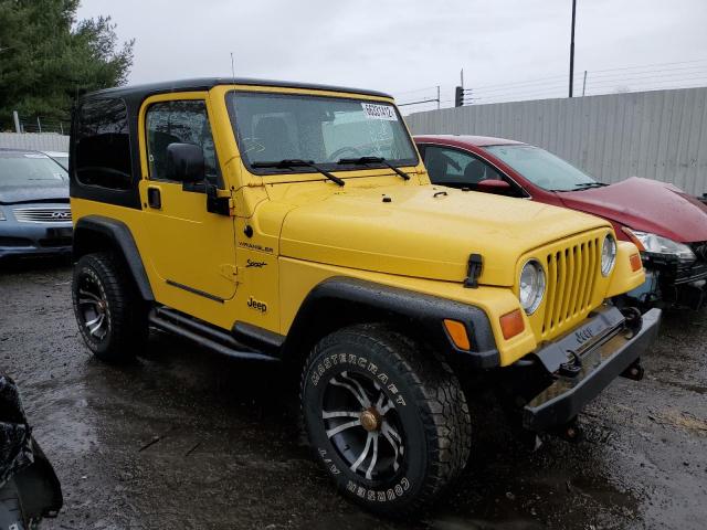 JEEP WRANGLER / 2002 with VIN 1J4FA49S22P730130 - Photo from auction