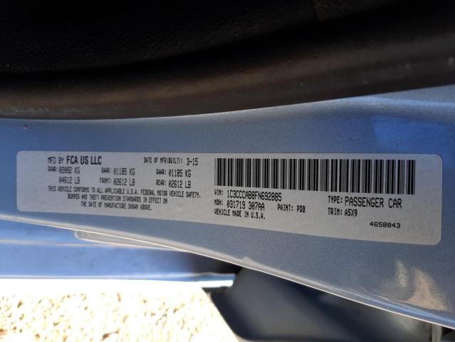 Photo 10 from auction – 2015 CHRYSLER 200 LIMITE with VIN 1C3CCCAB8FN692885