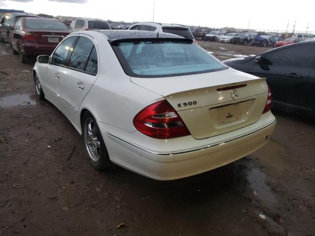 Photo 3 from auction – 2004 MERCEDES-BENZ E 500 with VIN WDBUF70J24A558318