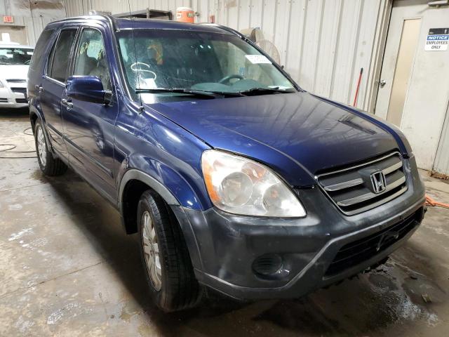 Photo 1 from auction – 2006 HONDA CR-V EX with VIN JHLRD78876C022926