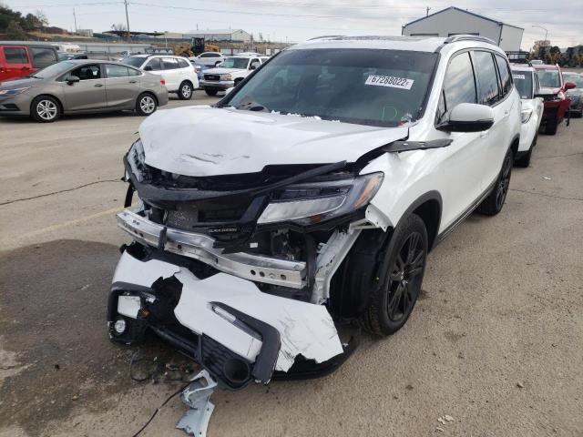 Photo 2 from auction – 2022 HONDA PILOT BLAC with VIN 5FNYF6H70NB038553