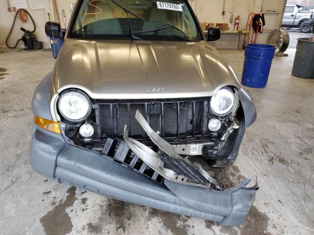 Photo 9 from auction – 2005 JEEP LIBERTY SP with VIN 1J4GL48K95W643870