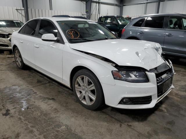 AUDI A4 PREMIUM 2011 with VIN WAUBFAFL8BN007702 - Photo from auction